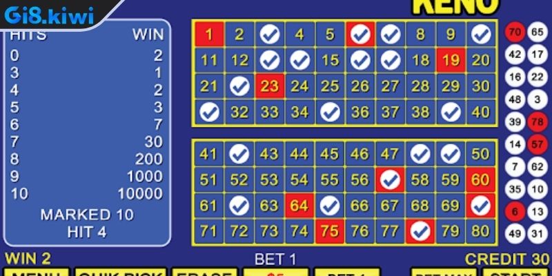 Game Keno GI8 – Tựa Game Xổ Số Siêu Tốc Dễ Chơi Dễ Trúng 1 Game Keno GI8 là gì?