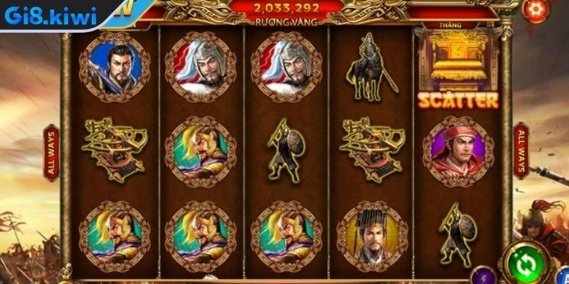 Nổ Hũ Tam Quốc Tranh Hùng GI8 với cốt truyện hấp dẫn 